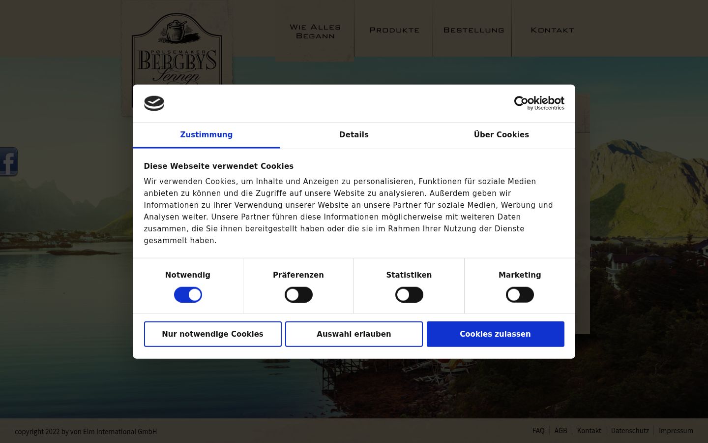 Sutikimo reklamjuostės, rodytos prieš bet kokią sąveiką, ekrano kopija
