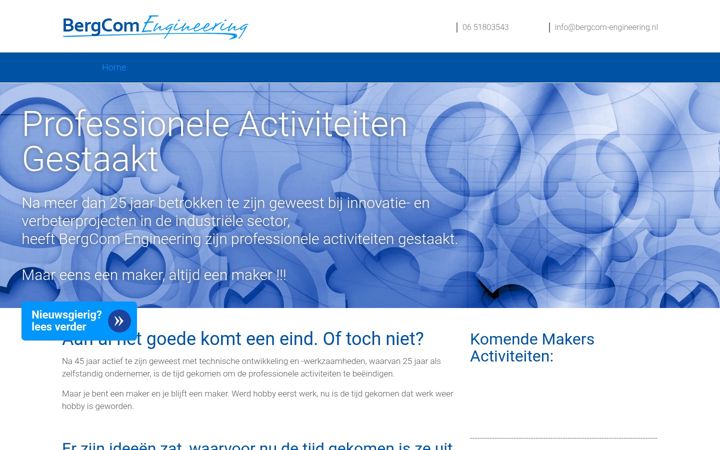 Ekrano kopija bergcom-engineering.nl