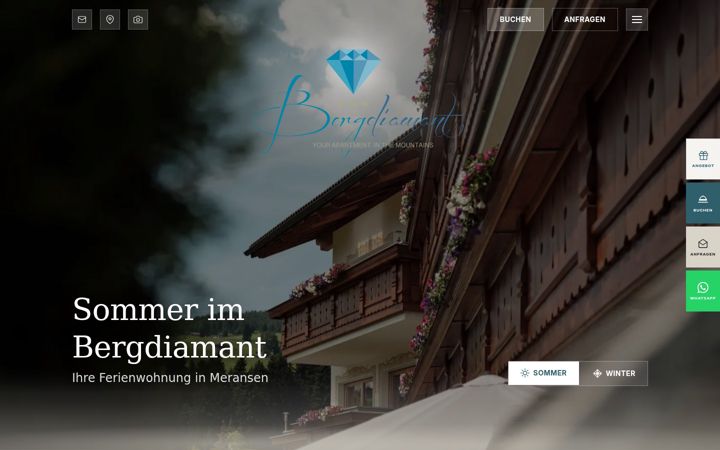 Screenshot of bergdiamant.com
