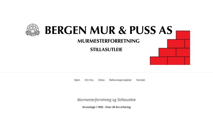 Captură de ecran a bergen-murogpuss.no