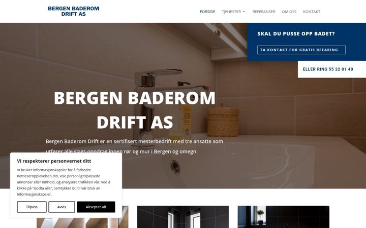 Skærmbillede af bergenbaderomdrift.no