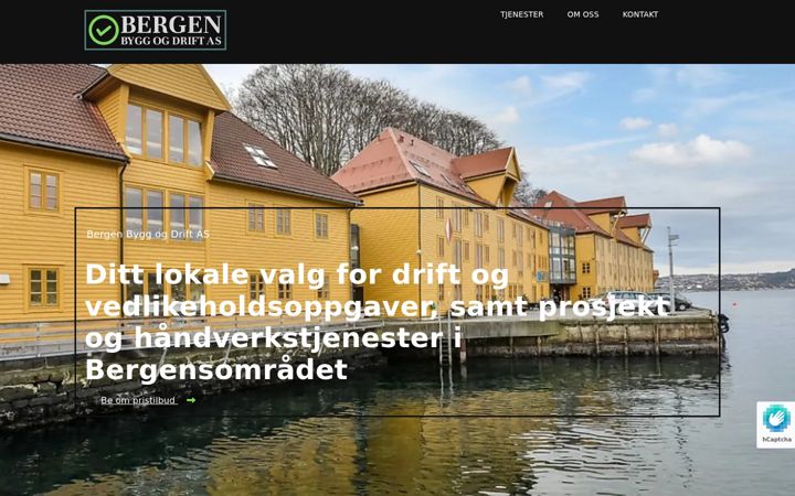 Skärmbild av bergenbyggogdrift.no