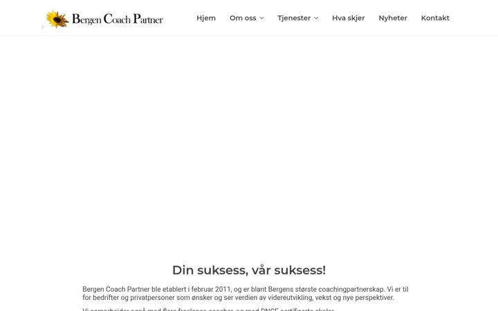 Skærmbillede af bergencoachpartner.no