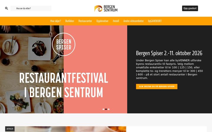 Skærmbillede af bergensentrum.no