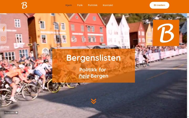 Screenshot of bergenslisten.no