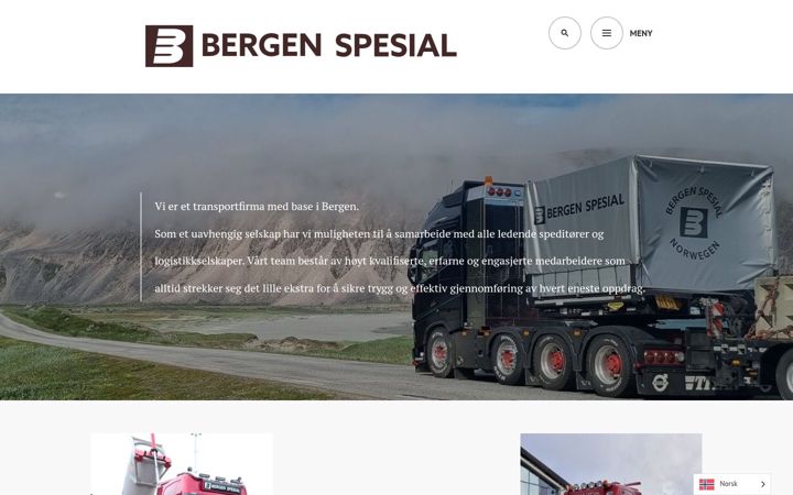 Screenshot of bergenspesial.no