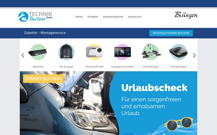Screenshot of berger-technikpartner.de