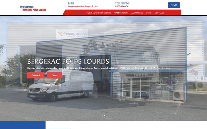 Screenshot of bergerac-poidslourds.fr