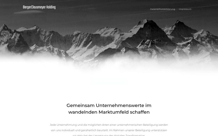 Screenshot of bergerclausmeyer.de