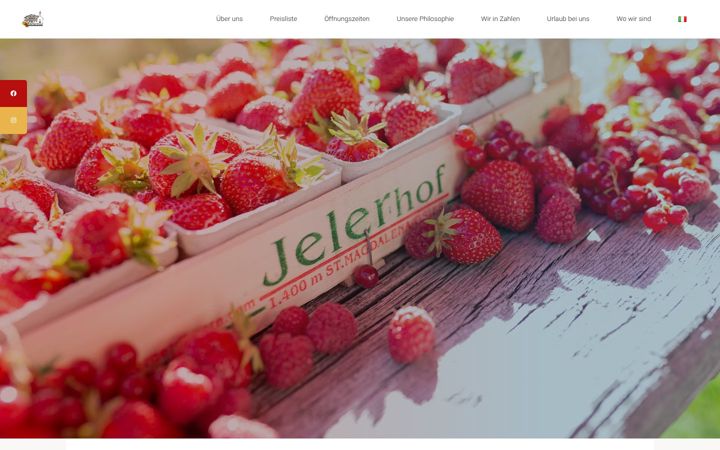 Screenshot of bergerdbeere.com