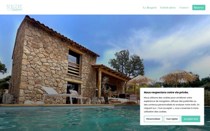 Screenshot of bergerie-symphorine.fr