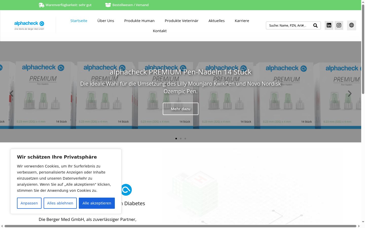Екранна снимка на банера за съгласие, показан преди каквото и да е взаимодействие
