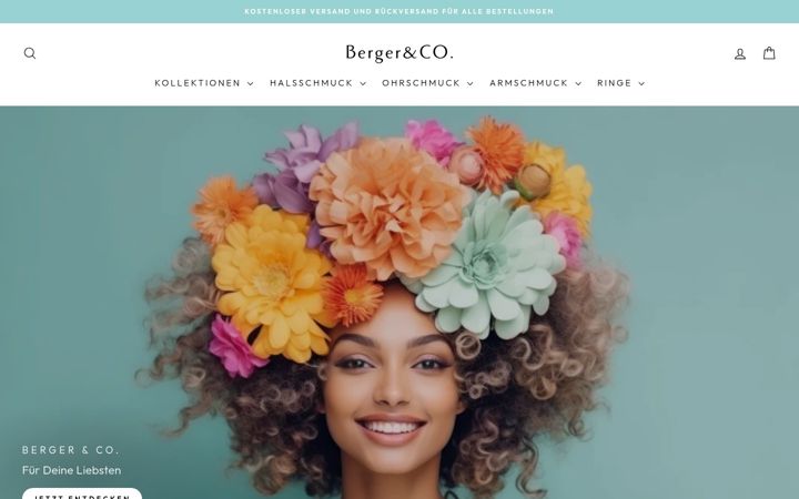 Screenshot of bergerundco.com