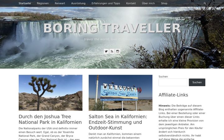 Skærmbillede af bergflo.de
