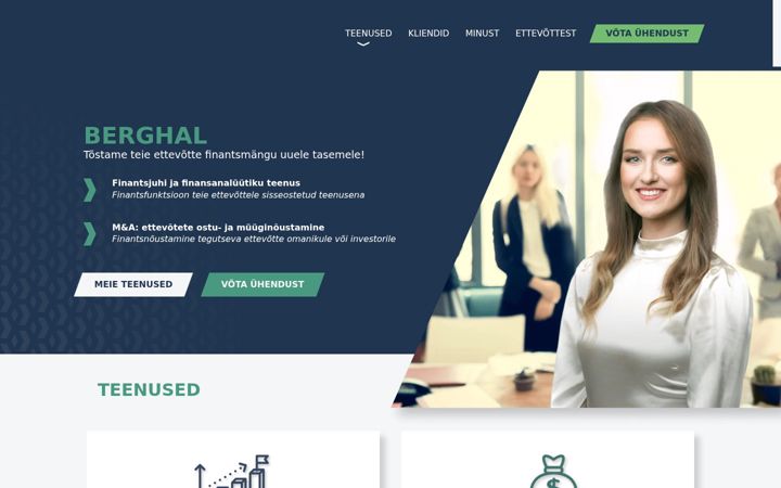 Screenshot of berghal.com