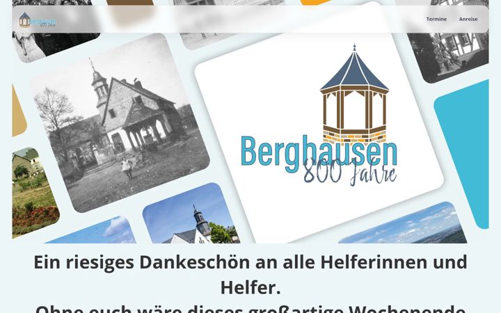 Screenshot of berghausen.me