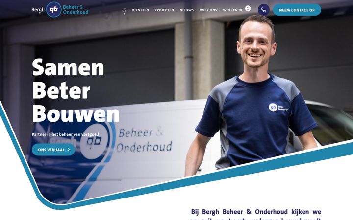 Screenshot of berghbeheerenonderhoud.nl