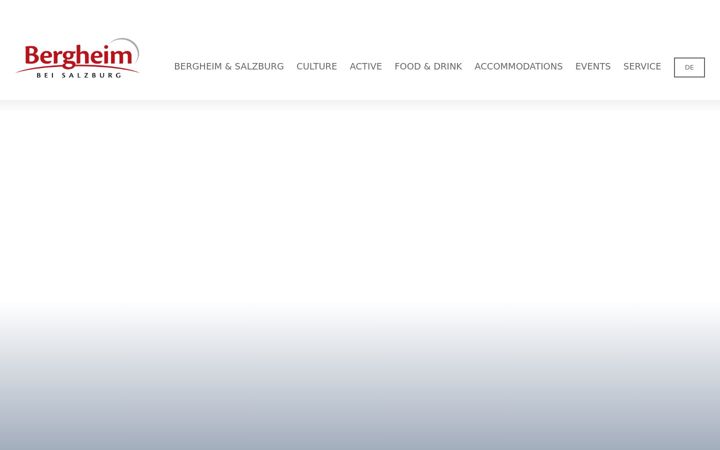 Screenshot of bergheim-tourismus.at