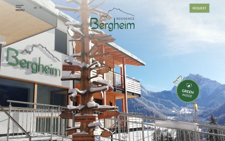 Screenshot of bergheim.bz