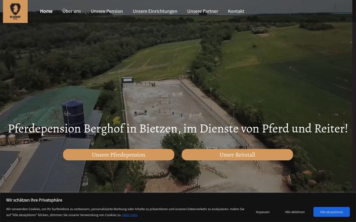 Screenshot of berghof-bietzen.de