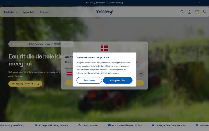 Zrzut ekranu berghofftoys.be