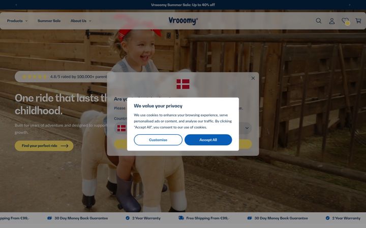Screenshot of berghofftoys.se