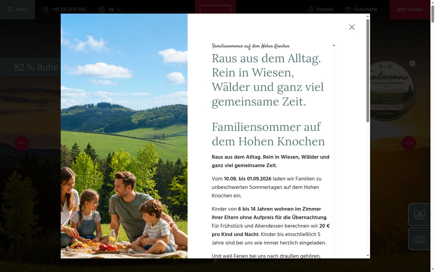 Screenshot van de toestemmingsbanner zoals getoond vóór enige interactie