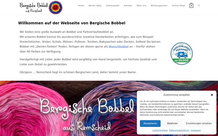 Skärmbild av bergische-bobbel.goip.de