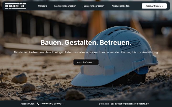 Screenshot of bergknecht-realestate.de