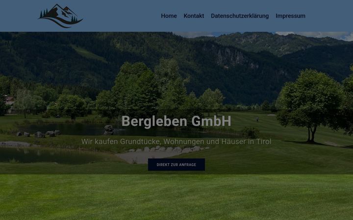 Snimka zaslona za bergleben.eu