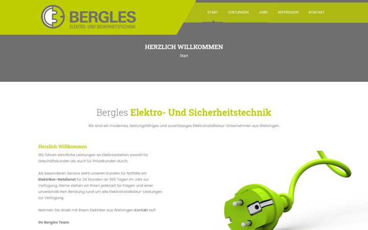 Screenshot di bergles.net