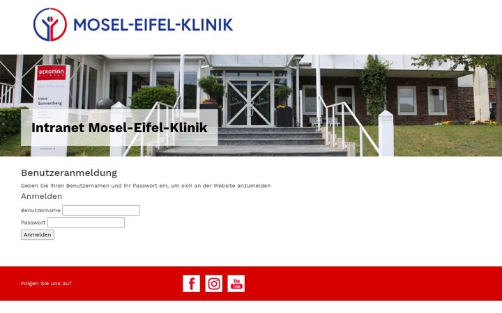 Screenshot of bergmanclinics-mitarbeiterinformation-mek.de