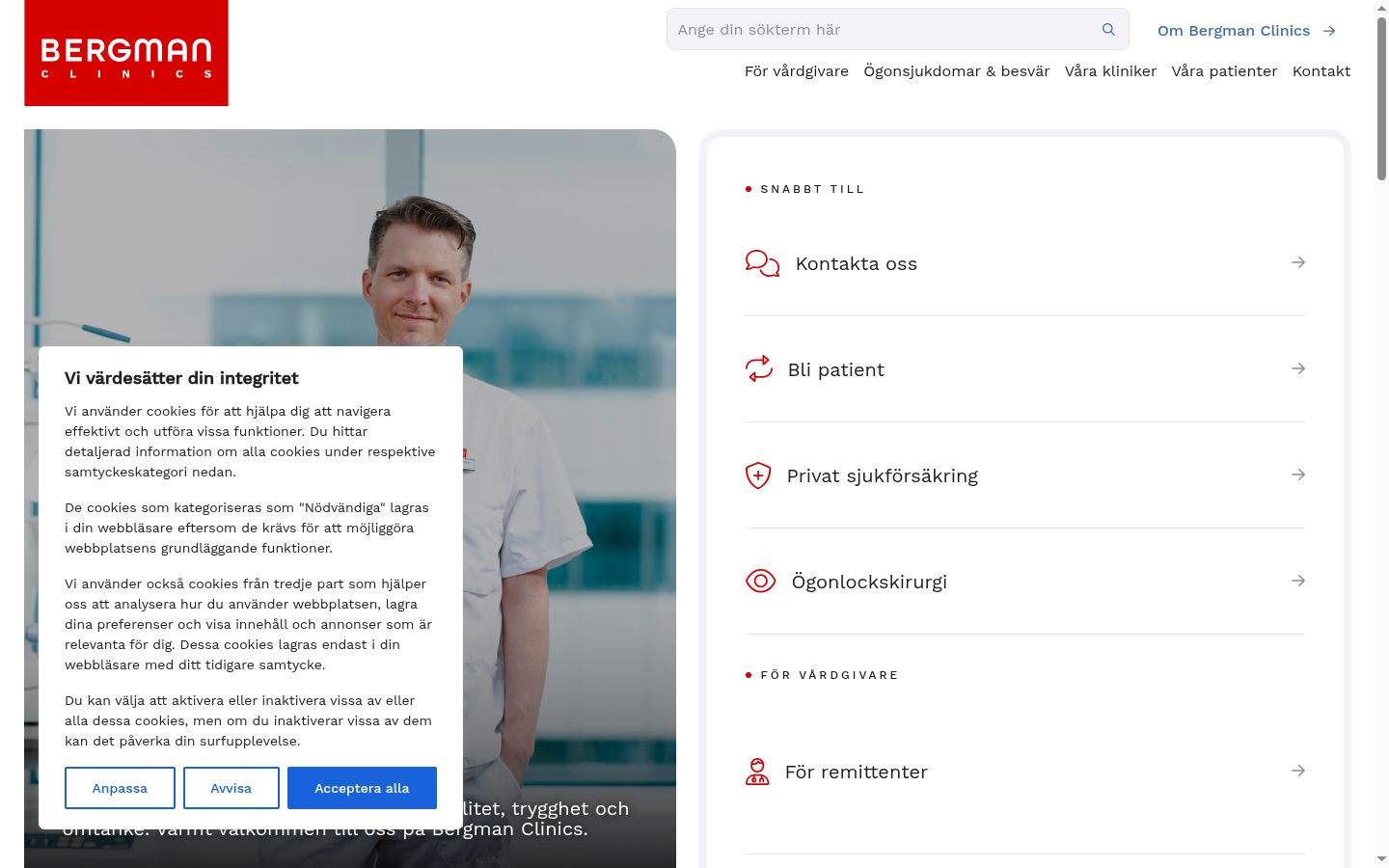 Snímek obrazovky baneru souhlasu zobrazeného před jakoukoli interakcí