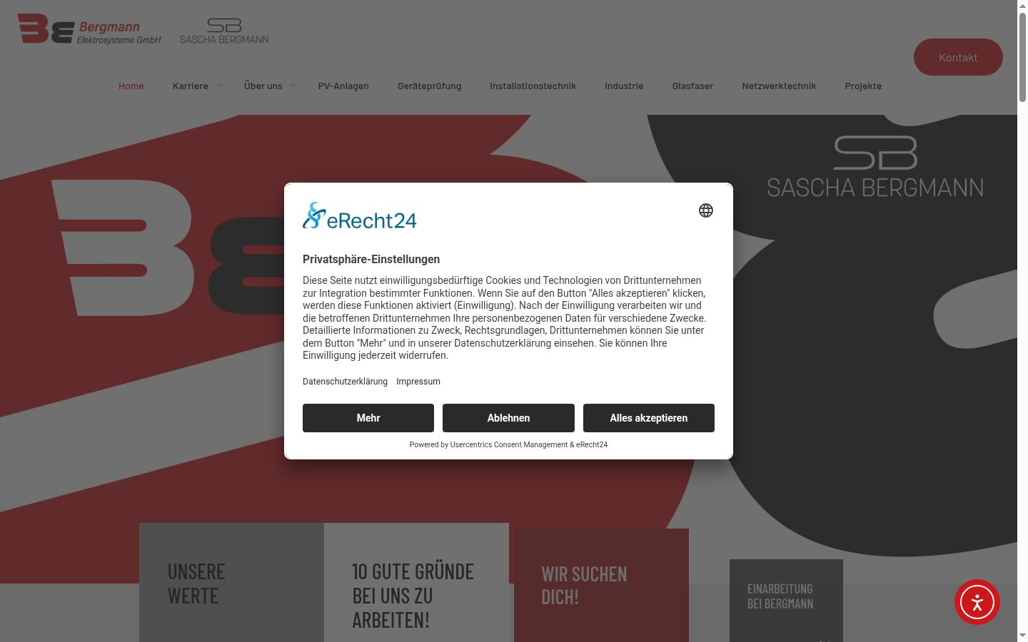 Zrzut ekranu banera zgody wyświetlanego przed jakąkolwiek interakcją