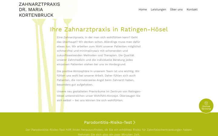 Ekrānuzņēmums no bergmann-kortenbruck.de