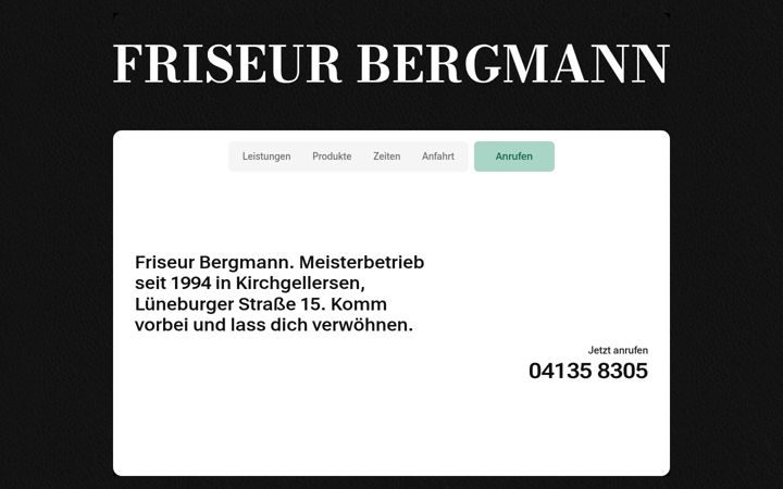 Screenshot του bergmann.hair