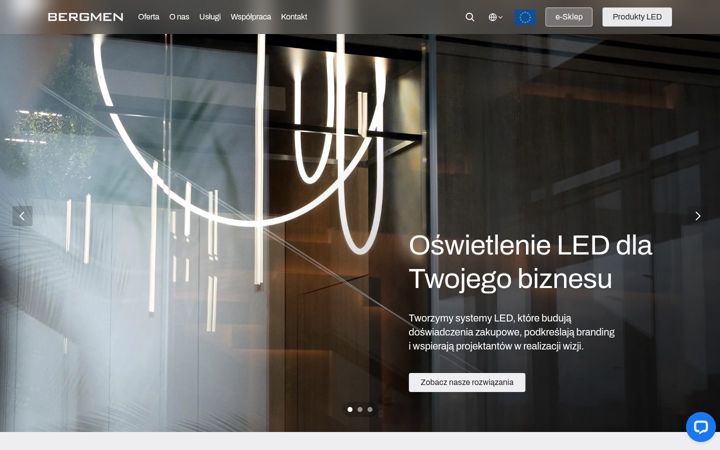 Captura de pantalla de bergmen.pl