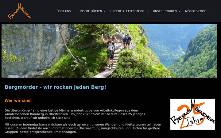 Zrzut ekranu bergmoerder.de