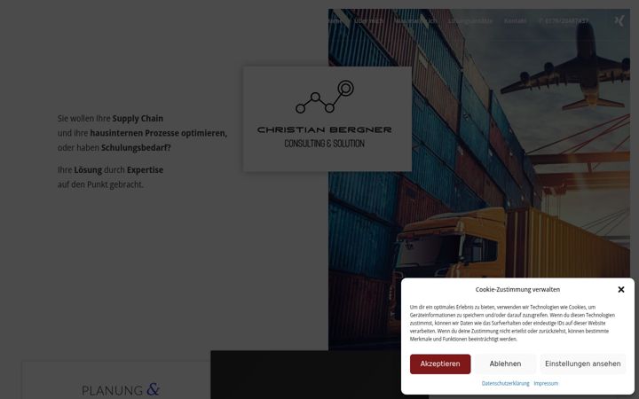 Zrzut ekranu bergner-consulting-solution.de