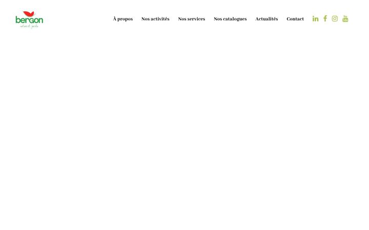 Screenshot of bergon-nature-jardin.com