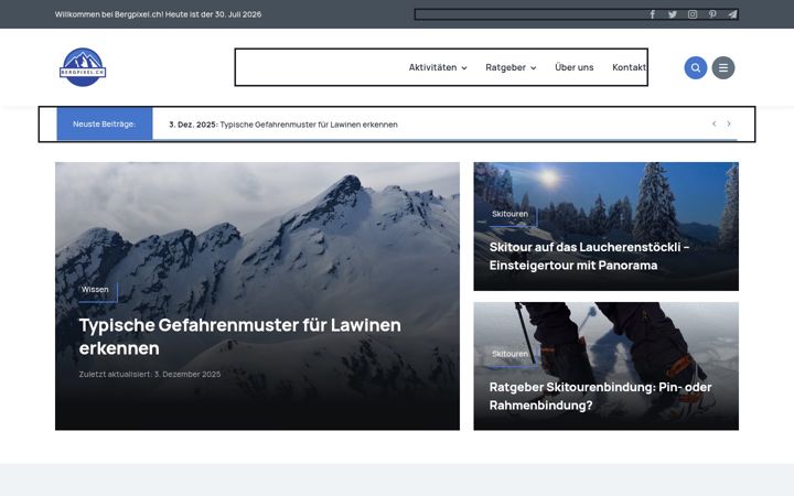 Screenshot of bergpixel.ch