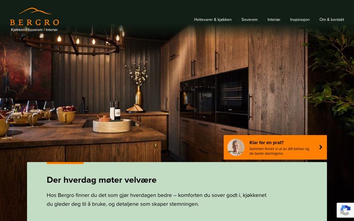 Screenshot of bergro.no