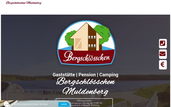 Skærmbillede af bergschloesschen-muldenberg.de