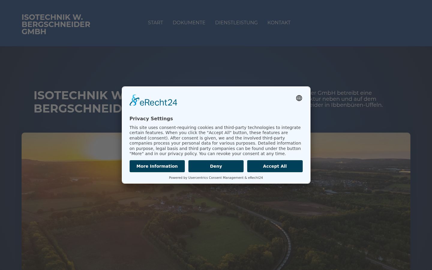 Screenshot tal-banner tal-kunsens muri qabel kwalunkwe interazzjoni