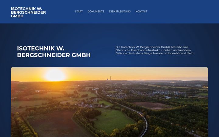 Screenshot of bergschneider-isotechnik.de