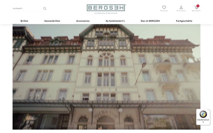 Screenshot of bergseh.ch