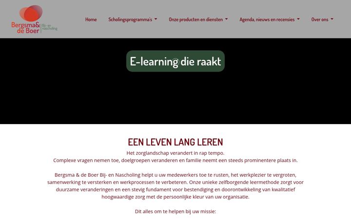 Screenshot von bergsmaendeboer.nl