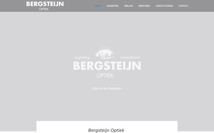 Screenshot von bergsteijnoptiek.nl