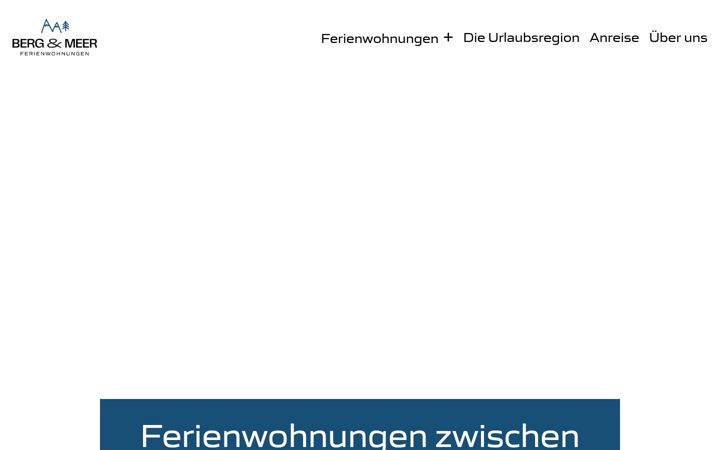 Screenshot of bergundmeer-fewo.de