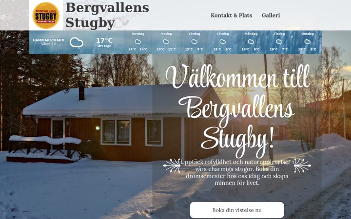 Screenshot of bergvallen.se